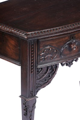 Lot 17 - A late 19th Century mahogany Adam style hall table