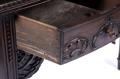 Lot 17 - A late 19th Century mahogany Adam style hall table