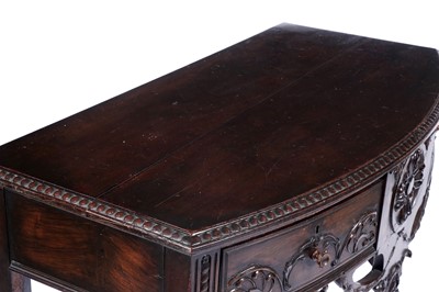 Lot 17 - A late 19th Century mahogany Adam style hall table