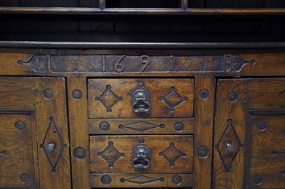 Lot 23 - An 18th Century-style oak dresser