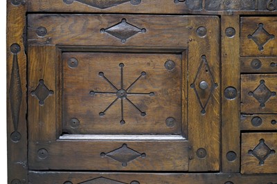 Lot 23 - An 18th Century-style oak dresser