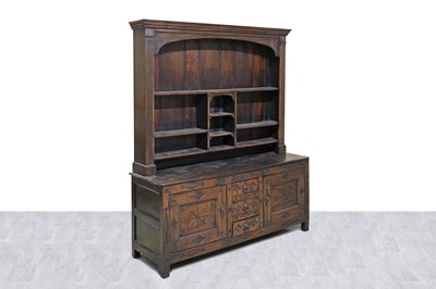 Lot 23 - An 18th Century-style oak dresser