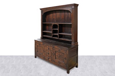 Lot 23 - An 18th Century-style oak dresser