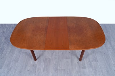 Lot 58 - G-Plan Fresco: a teak oblong dining table with four dining chairs; and two carvers