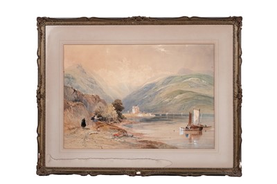 Lot 610 - Thomas Miles Richardson Jnr. - Scottish Loch | watercolour