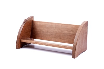Lot 500 - Robert ‘Mouseman’ Thompson: an oak book trough