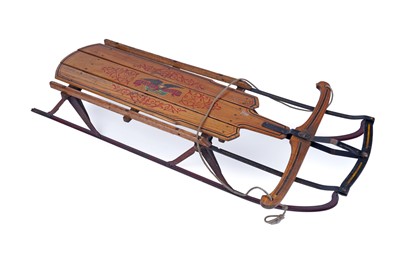 Lot 422 - An early 20th Century ‘Flexible Flyer’ sledge