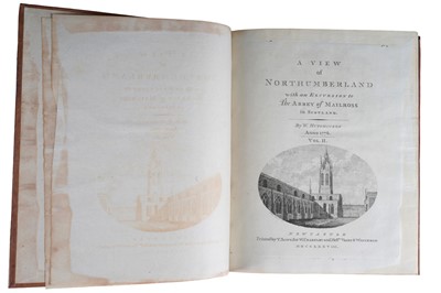 Lot 173 - Hutchinson (W.), A View of Northumberland, 2 vols.