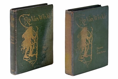 Lot 147 - Two copies of Irving (Washington), Rip Van Winkle, first 'Rackham' edition