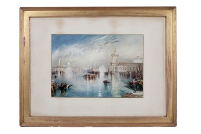 Lot 379 - 19th Century school - The Cannaregio Canal, Venice | watercolour
