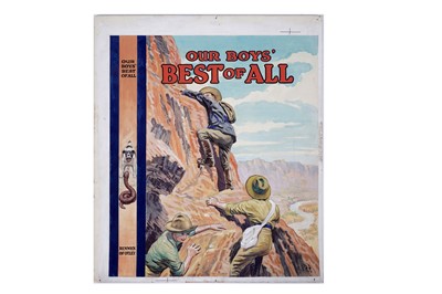Lot 431 - Original painted artwork for Our Boys’ Best of All Annual