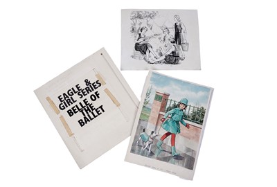 Lot 88 - Girls’ comics artwork