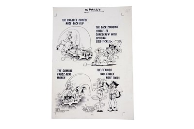 Lot 518 - Artwork for Puss 'n Boots by John Geering