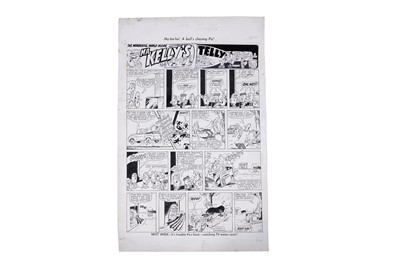 Lot 270 - Artwork for Ma Kelly's Telly by Les Barton; and others