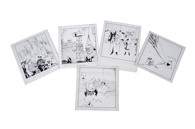 Lot 382 - Cartoons artwork by Sam Fair