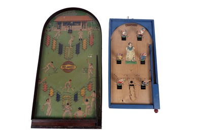 Lot 320 - Two Bagatelle boards