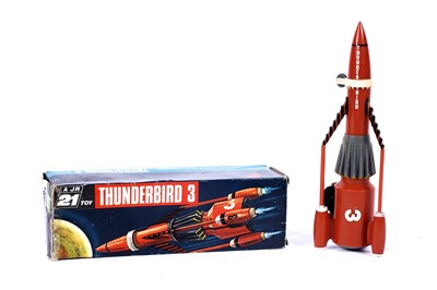Lot 323 - A JR 21 Toys "Thunderbirds" battery operated Thunderbird 3