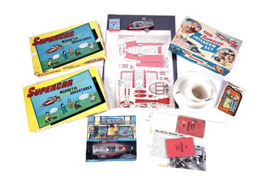 Lot 326 - A collection of "Supercar" related toys and games; and other items