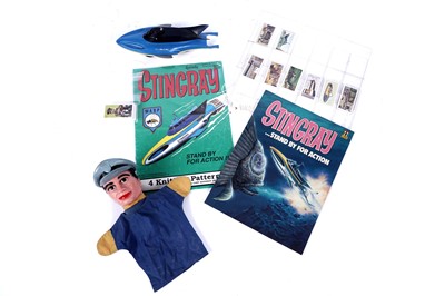 Lot 330 - A Troy Tempest hand puppet; and other items