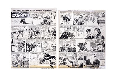 Lot 214 - Complete story artwork for Zip Nolan
