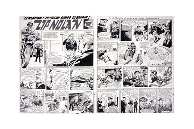Lot 215 - Complete Story Artwork for Zip Nolan
