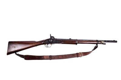 Lot 180 - Victorian Enfield two-band Tower percussion rifle