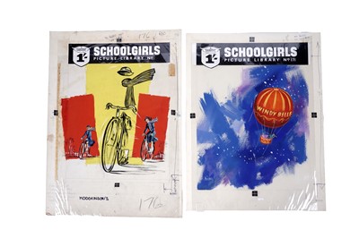 Lot 92 - Artwork for School Girls Picture Library No’s. 171 and 176