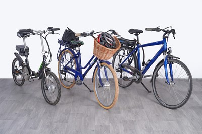 Lot 256 - Three electric bikes