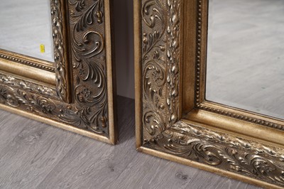 Lot 118 - A pair of retro wall mirrors