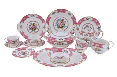 Lot 235 - A Royal Albert ‘Lady Carlyle’ tea and dinner eight setting service