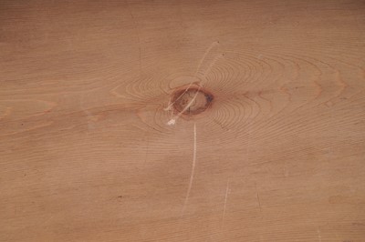 Lot 15 - A 20th Century stripped pine sideboard