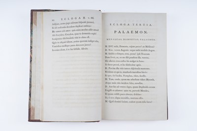 Lot 42 - Publii Virgilii Maronis Bucolica Georgica, Et Aeneis. Ex Editione Petri Burmanni