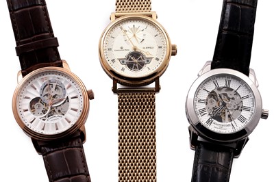 Lot 357 - Three automatic wristwatches