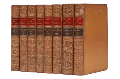 Lot 164 - Macaulay (Thomas Babington) 1st Baron Macaulay, The History Of England