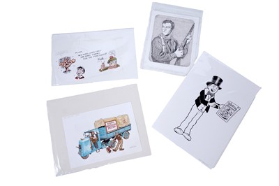 Lot 318 - Comics artwork by Keith Robson