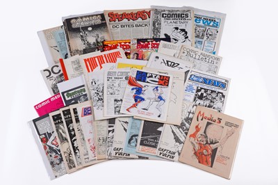 Lot 376 - Fanzines and comics-related magazines