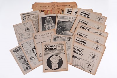 Lot 75 - Captain George’s Comic World; and The Toronto Star Weekly