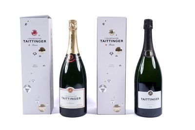 Lot 590 - Taittinger Champagne: Brut Reserve; and Cuvee Prestige