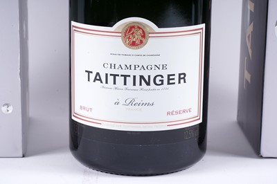 Lot 590 - Taittinger Champagne: Brut Reserve; and Cuvee Prestige