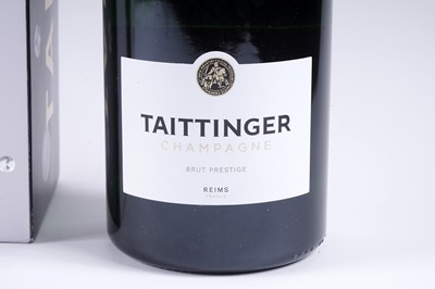 Lot 590 - Taittinger Champagne: Brut Reserve; and Cuvee Prestige