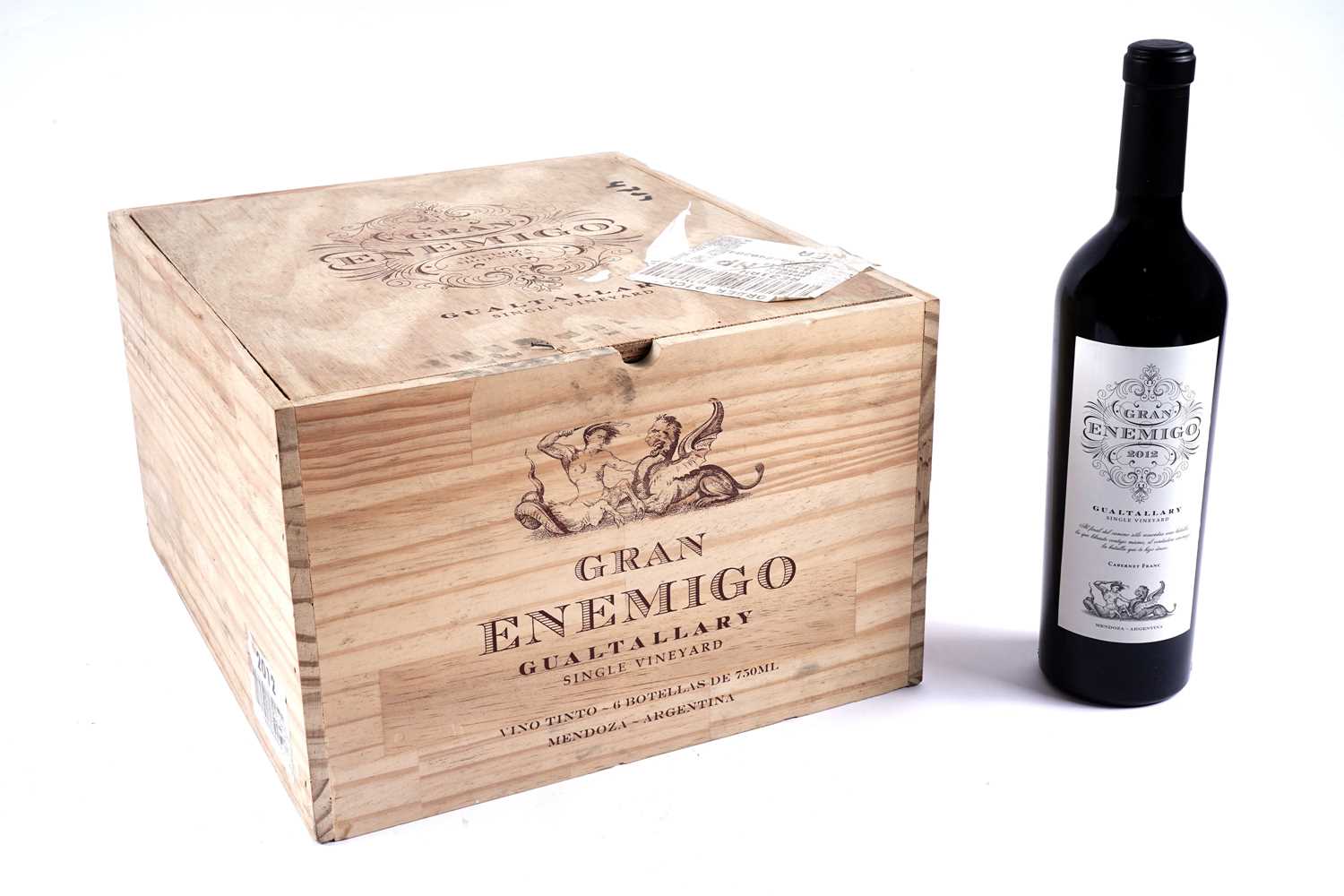 Lot 605 - Three bottles of Gran Enemigo 2012 Cabernet Franc