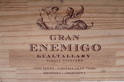 Lot 605 - Three bottles of Gran Enemigo 2012 Cabernet Franc