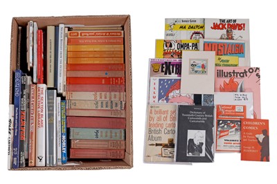 Lot 541 - Books on comics, illustration, printing and journalism