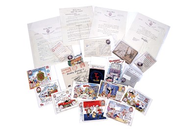 Lot 386 - Teddy Tail League badges, letters and ephemera