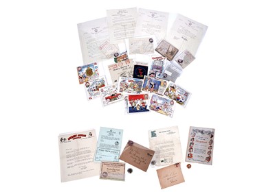 Lot 415 - Teddy Tail League, Mickey Mouse Club, and other ephemera