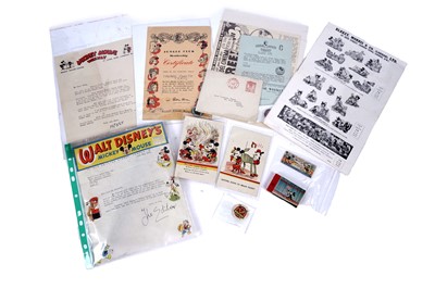 Lot 388 - Mickey Mouse Weekly ephemera