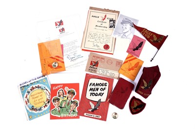 Lot 388 - Eagle Club and Dan Dare memorabilia