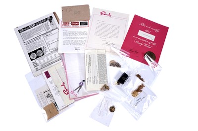 Lot 396 - Cindy Club memorabilia