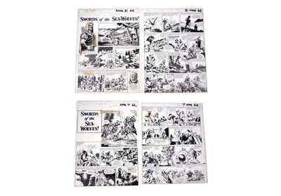 Lot 217 - Original artwork for Karl the Viking by Don Lawrence