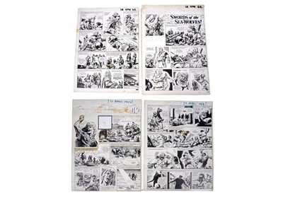Lot 218 - Original artwork for Karl the Viking by Don Lawrence